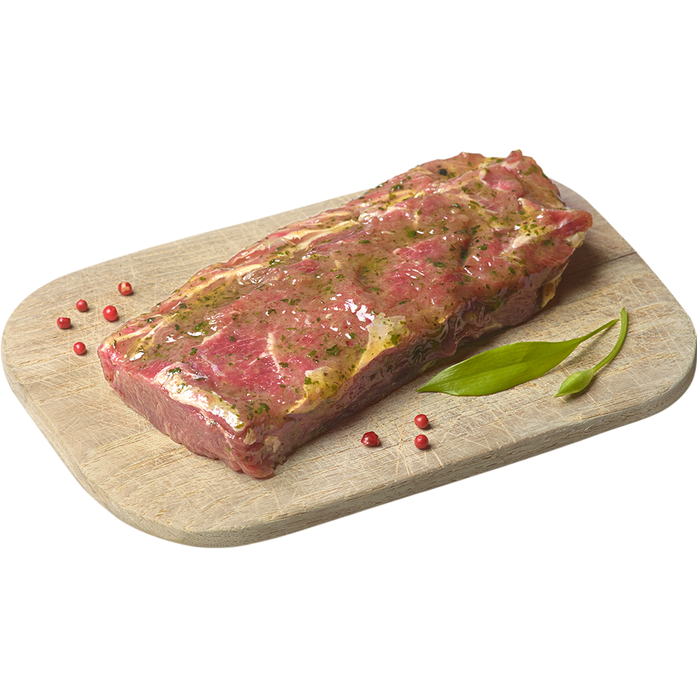 Lammlachs mariniert aus der Hoffleischerei von Vorwerk Podemus
